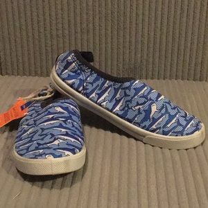 Shark slip on shoes